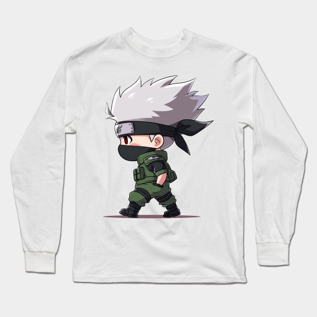 kakashi Long Sleeve T-Shirt by fancy ghost